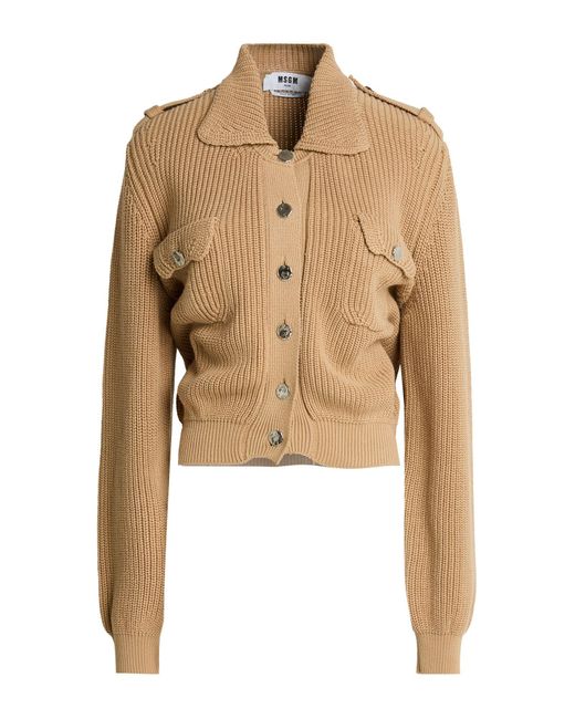 Alpha Studio Natural Cardigan Wool, Metal Fiber, Polyamide