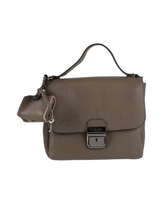 Gabs Brown Handbag Calfskin