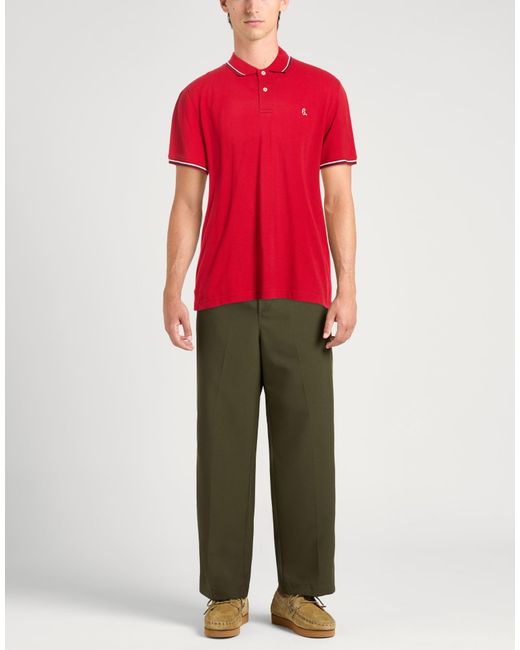 Polo Harmont & Blaine de hombre de color Red