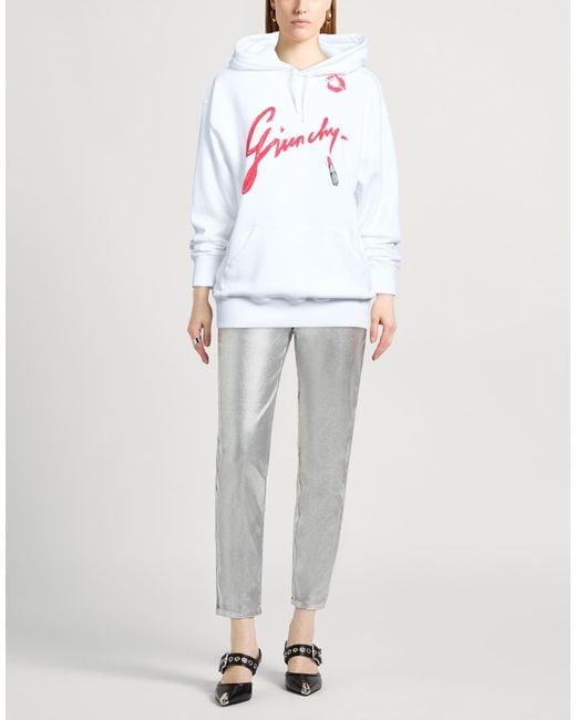 Givenchy White Sweatshirt Cotton