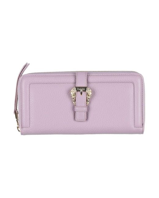 Versace Jeans Couture Purple Lilac Wallet Polyester