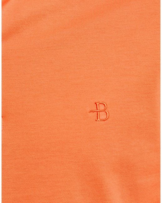Ballantyne Orange Polo Shirt Cotton for men