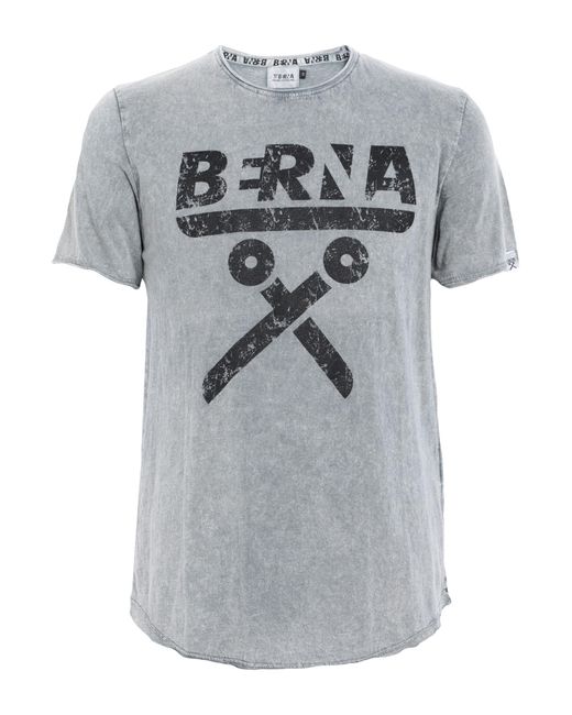 Berna Gray T-shirt for men