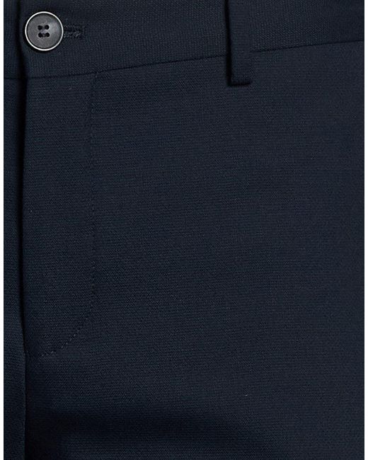 SELECTED Blue Midnight Pants Polyester, Wool, Viscose, Elastane for men
