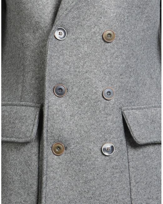 Bob Gray Coat Polyester, Acetate, Virgin Wool, Elastane for men