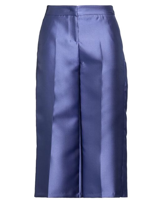 Camilla Blue Pants Polyester