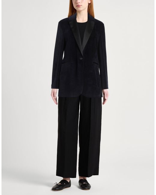 Circolo 1901 Black Blazer Cotton, Polyester