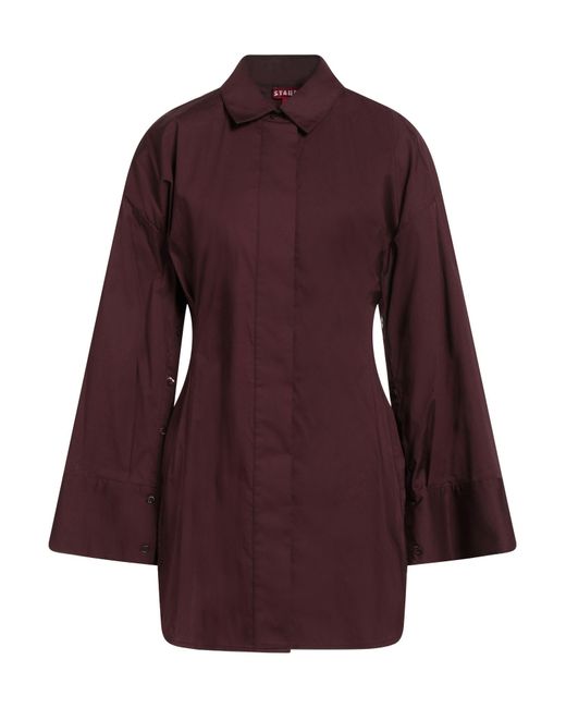 Staud Purple Mini-Kleid
