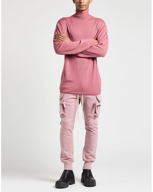 Rick Owens Pink Turtleneck for men