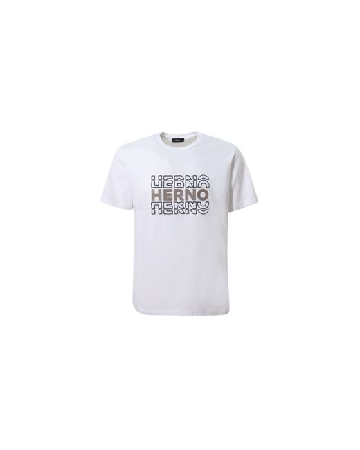 Herno T-shirts in White für Herren