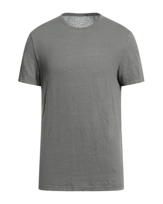Majestic Filatures Gray T-shirt for men