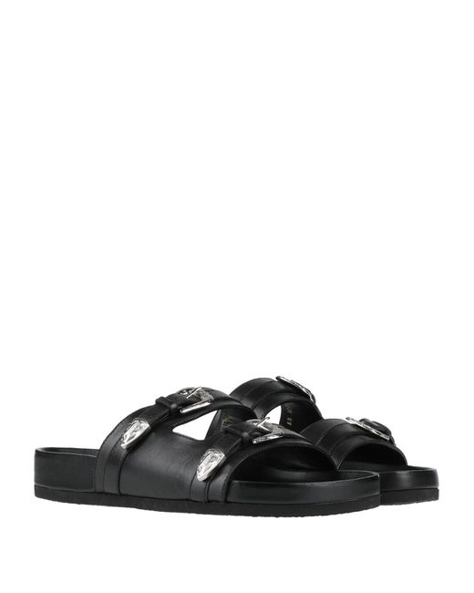 Celine black sandals store