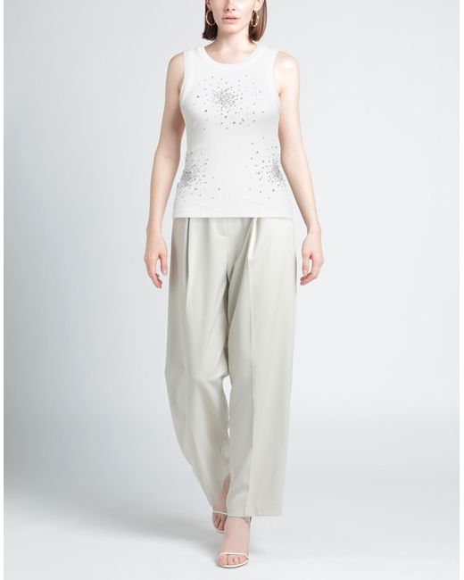 DES_PHEMMES White Tank Top