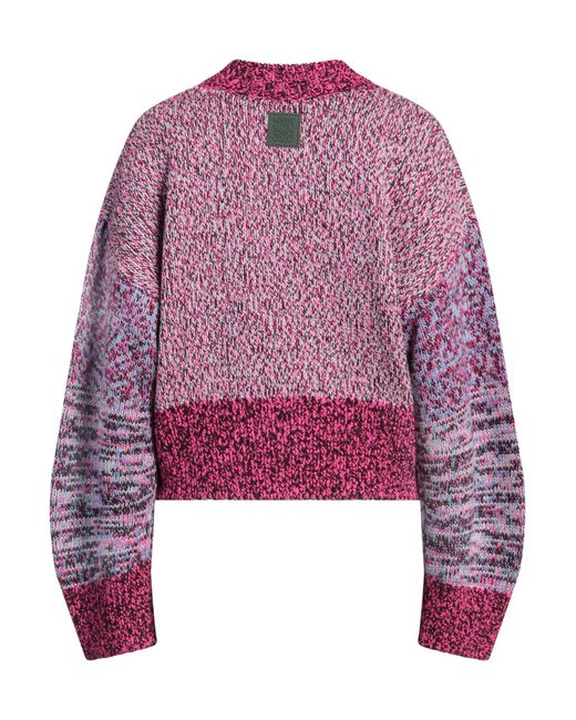 Loewe Purple Fuchsia Sweater Wool, Elastane, Polyamide