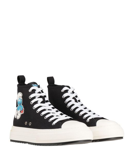 DSquared² Black Sneakers for men