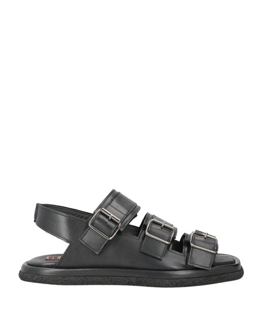 Moma Black Sandals Calfskin for men