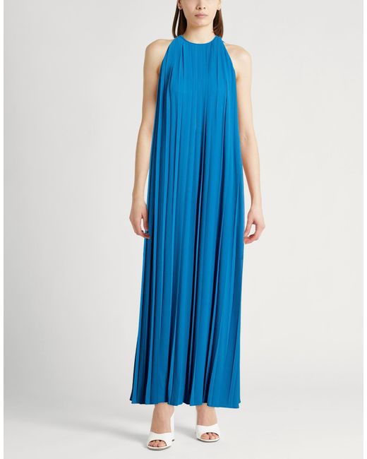 Semicouture Blue Maxi Dress