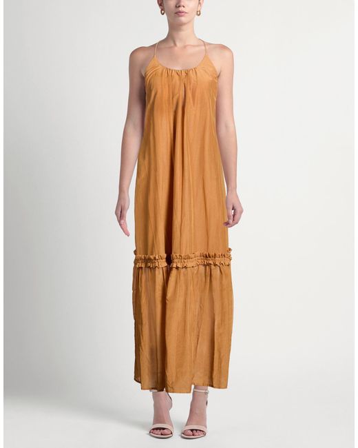 Bird & Knoll Natural Midi Dress