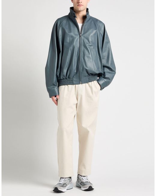 Marni Blue Jacket Lambskin for men