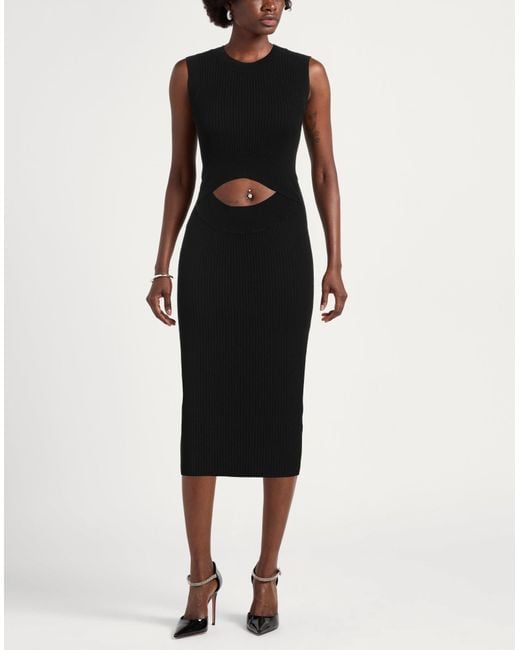 ViCOLO Black Midi Dress