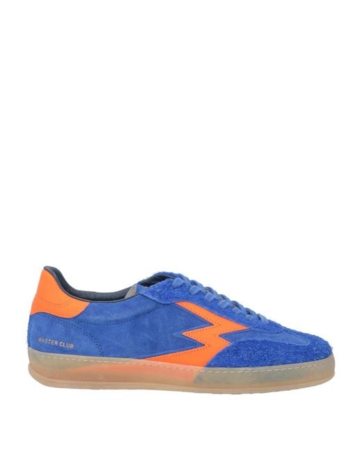 Moaconcept Blue Sneakers Leather for men