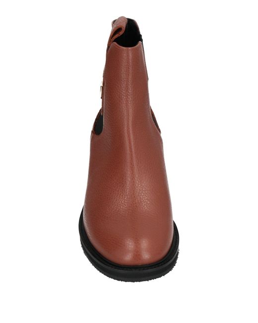 Pollini Brown Ankle Boots