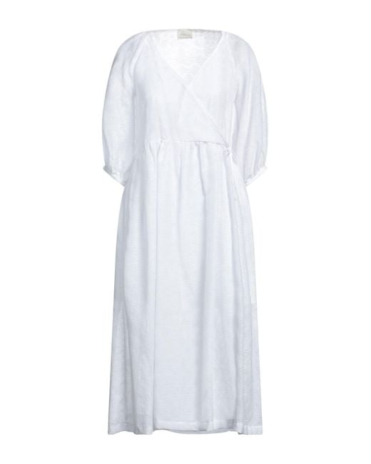 Bohelle White Midi Dress