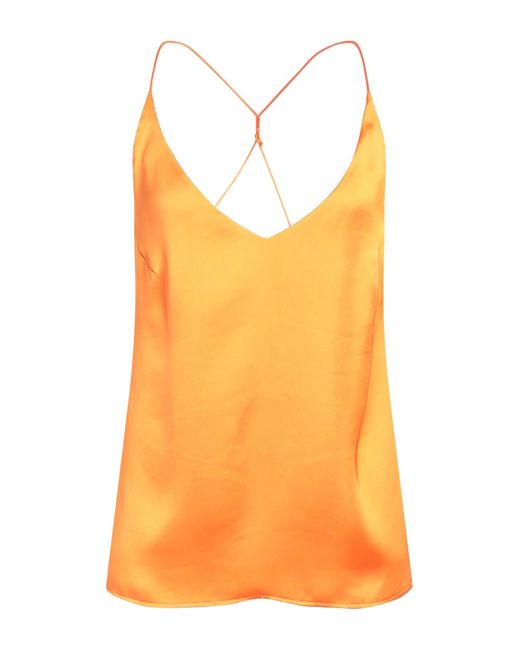 THE NINA STUDIO Orange Top Polyester