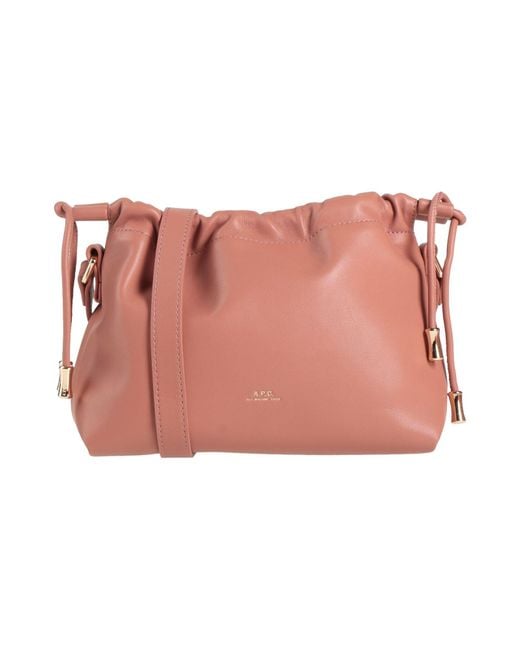 A.P.C. Pink Cross-Body Bag