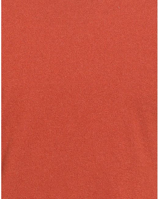 Ballantyne Red Rust Sweater Cashmere for men