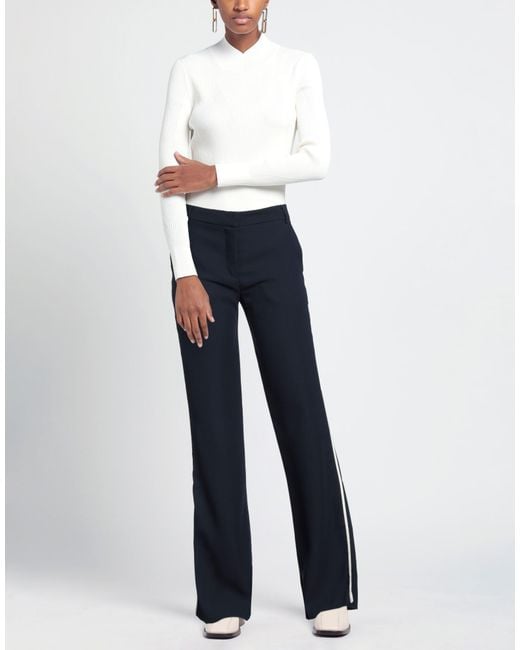 ERMANNO FIRENZE Blue Midnight Pants Polyester