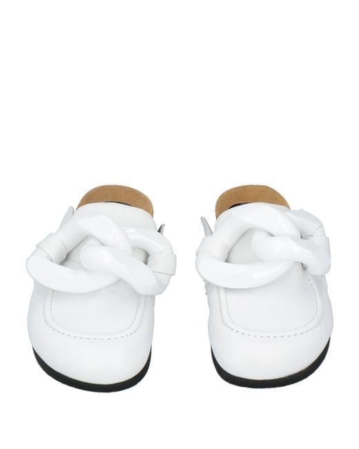 J.W. Anderson White Mules & Clogs