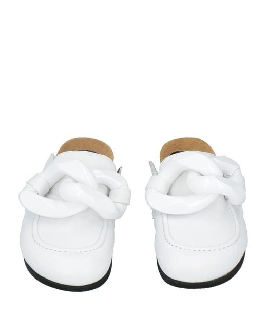 J.W. Anderson White Mules & Clogs