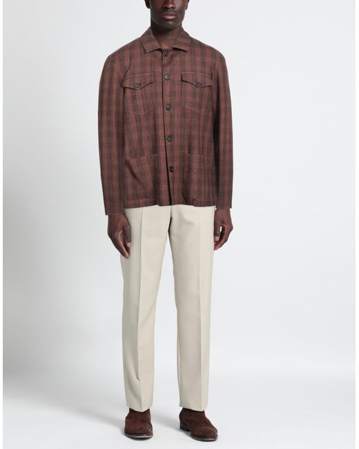 Camicia di Altea in Brown da Uomo