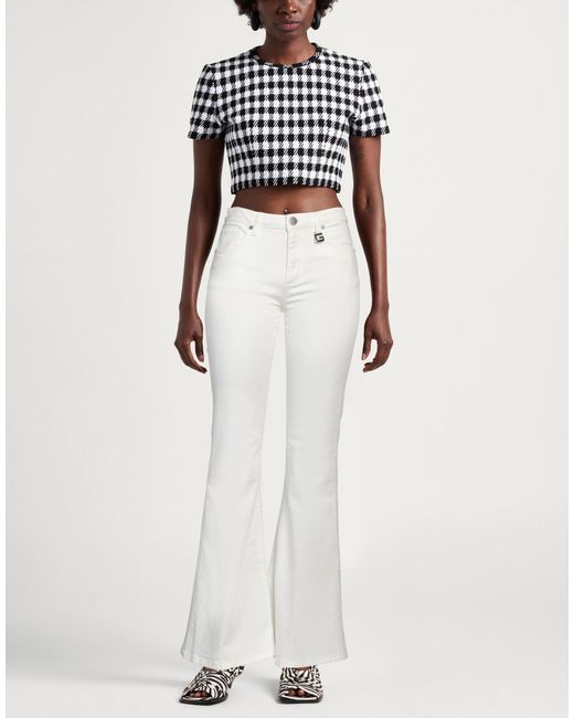 Gaelle Paris White Jeans