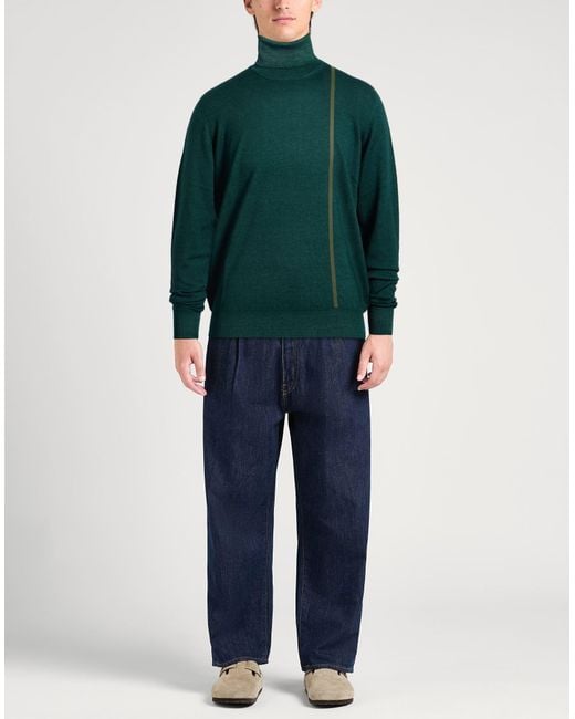 Drumohr Green Turtleneck for men