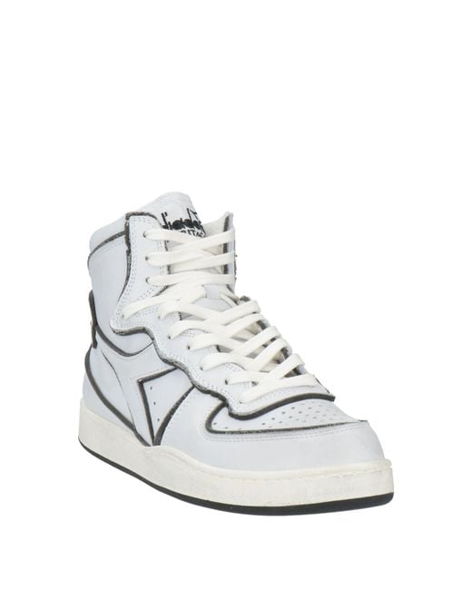 Diadora White Sneakers Leather for men
