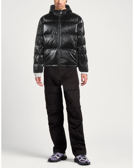 EA7 Black Puffer for men
