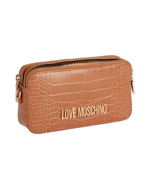 Love Moschino Brown Cross-body Bag