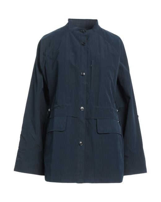Woolrich Blue Overcoat & Trench Coat