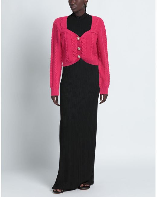 Diane von Furstenberg Red Wickelpullover