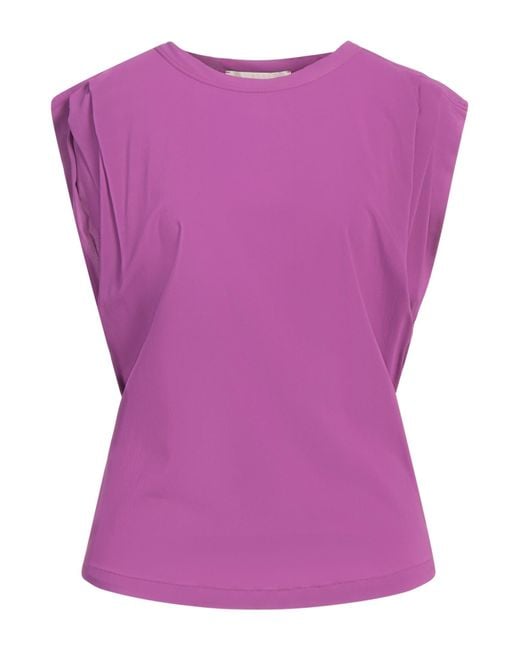 Top Jucca de color Purple