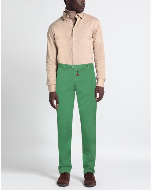 Isaia Green Trouser for men