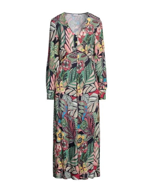Diana Gallesi White Midi Dress Viscose