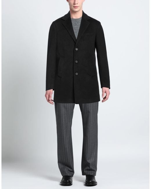 Squad² Black Coat for men