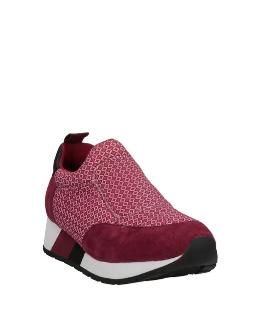 Longchamp Purple Trainers