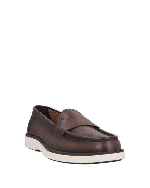 Santoni Mokassin in Gray für Herren