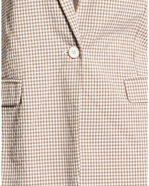 Ottod'Ame Natural Blazer Cotton, Elastane