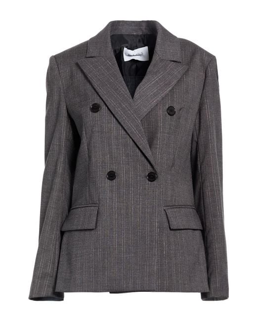 Kaos Black Blazer Polyester, Viscose, Elastane