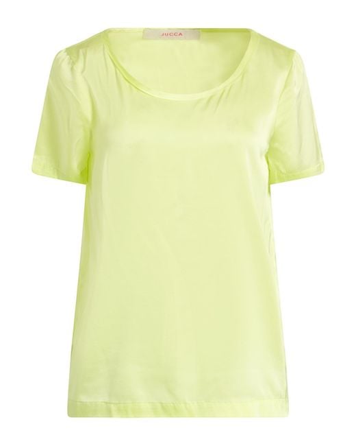 Jucca Yellow Top Silk, Elastane